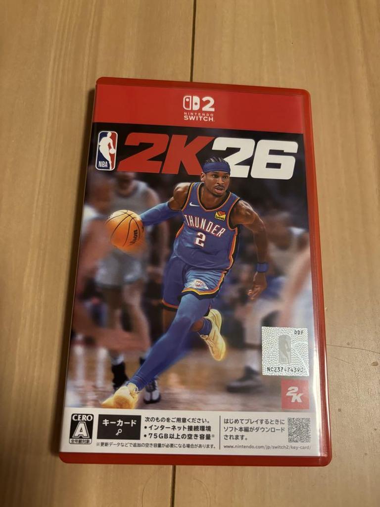 [USED] NBA 2K26 Nintendo Switch2 with early bird bonus
