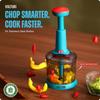 Chopper for Kitchen Use, Push Chopper with 5 Blades, Vegetable Chopper (A-1000 ML)