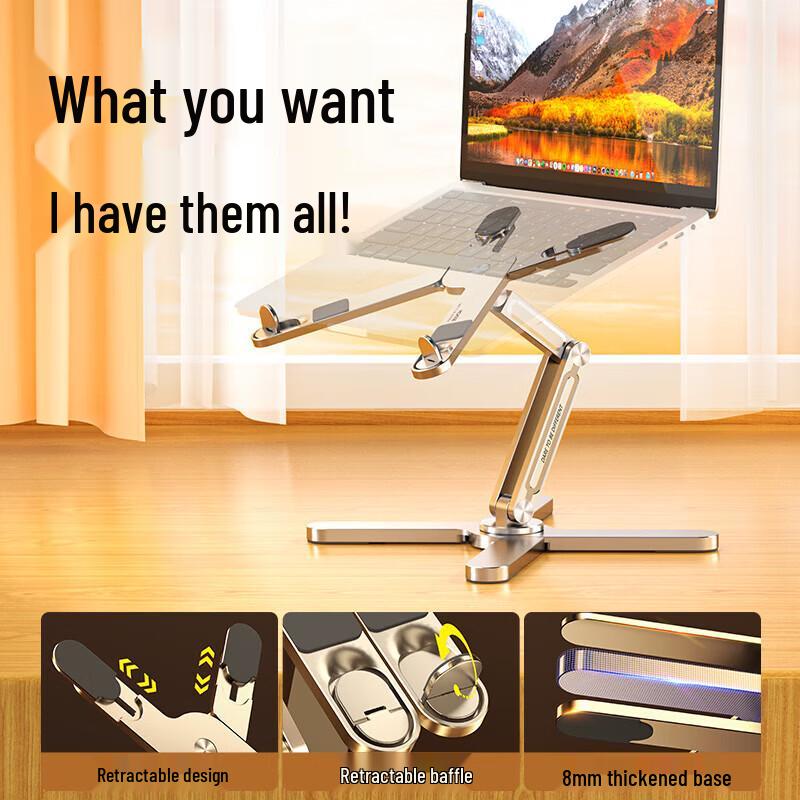 Ollymurs Rotary Aluminum Alloy Laptop Stand