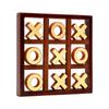 XO Tic Tac Toe Casual Puzzle Game - Wooden Tabletop Toy