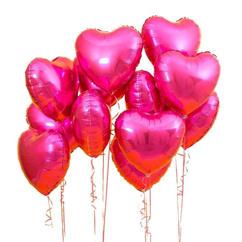 32inch Heart Love Shape Foil Baloon HELIUM//AIR BALOON WEDDING valentine party UK