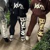 Europäische und amerikanische Herbst- und Winter-Personalisierte Street-Hip-Hop-Buchstabenstickerei Modische Freizeithose für Damen und Herren