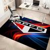 1pc São Paulo FC Logo Print Area Rug - Soft, Washable Non-Slip Indoor Mat, Living Room, Home Office Decorative Rug,Office Decorative