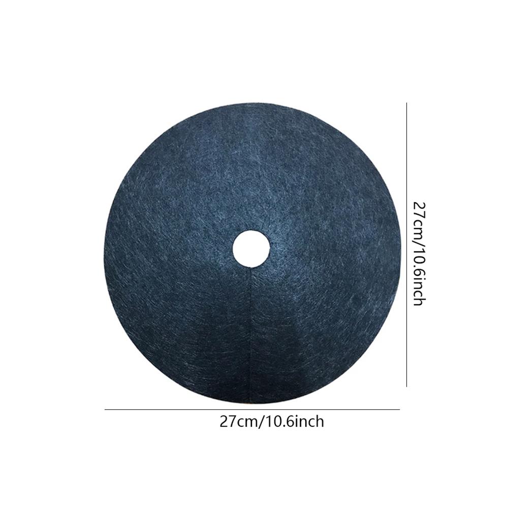 10PCS Tree Protection Weed Mats Ecological Control Non-Woven Cloth Mulch Ring Round Weed Barrier Plant Cover for Orchard Garden