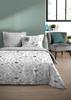 Housse de couette + taies 240x220cm Black Flowers
