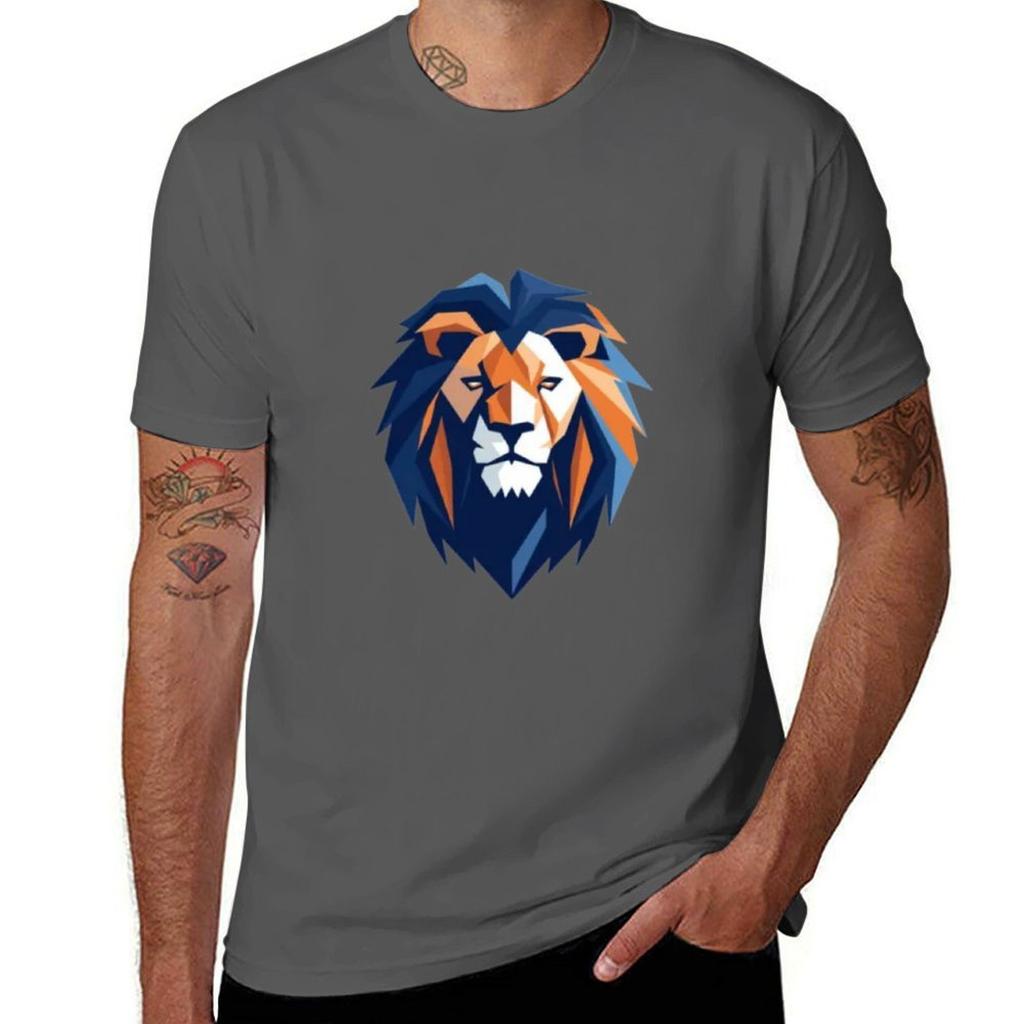 Lion Tshirt Cotton T Shirts Unisex 100 T Shirt For Unisex Tshirt