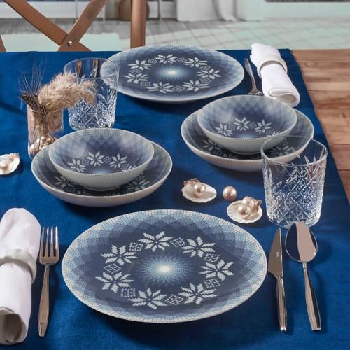 

Фарфоровый сервиз Güral Camelia, 18 предметов, на 6 персон 3100