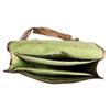 Large Vintage Leather Messenger Bag Satchel Leather Men's Briefcase Laptop