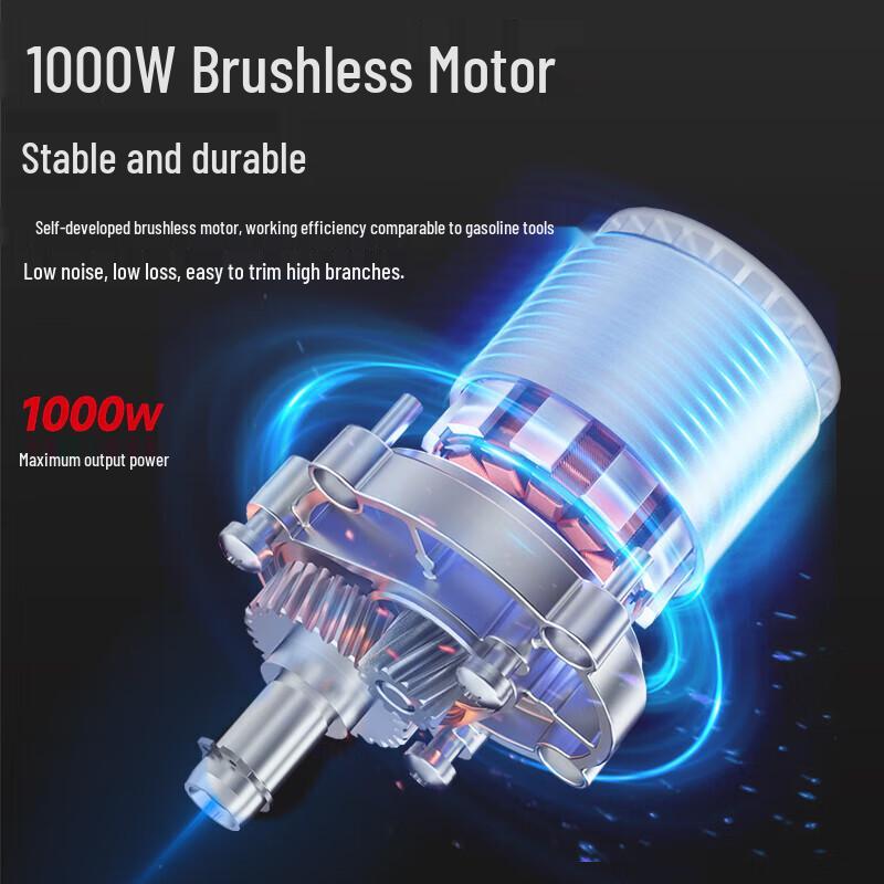 Dongcheng 20V Cordless Lithium-ion High Branch Electric Chainsaw CN Plug (adapter Included)