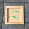 Handmade 3D Snow Mud Clay Picture Frame for Children