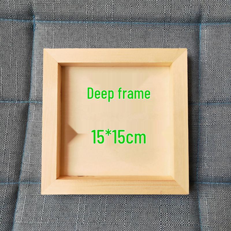 Handmade 3D Snow Mud Clay Picture Frame for Children