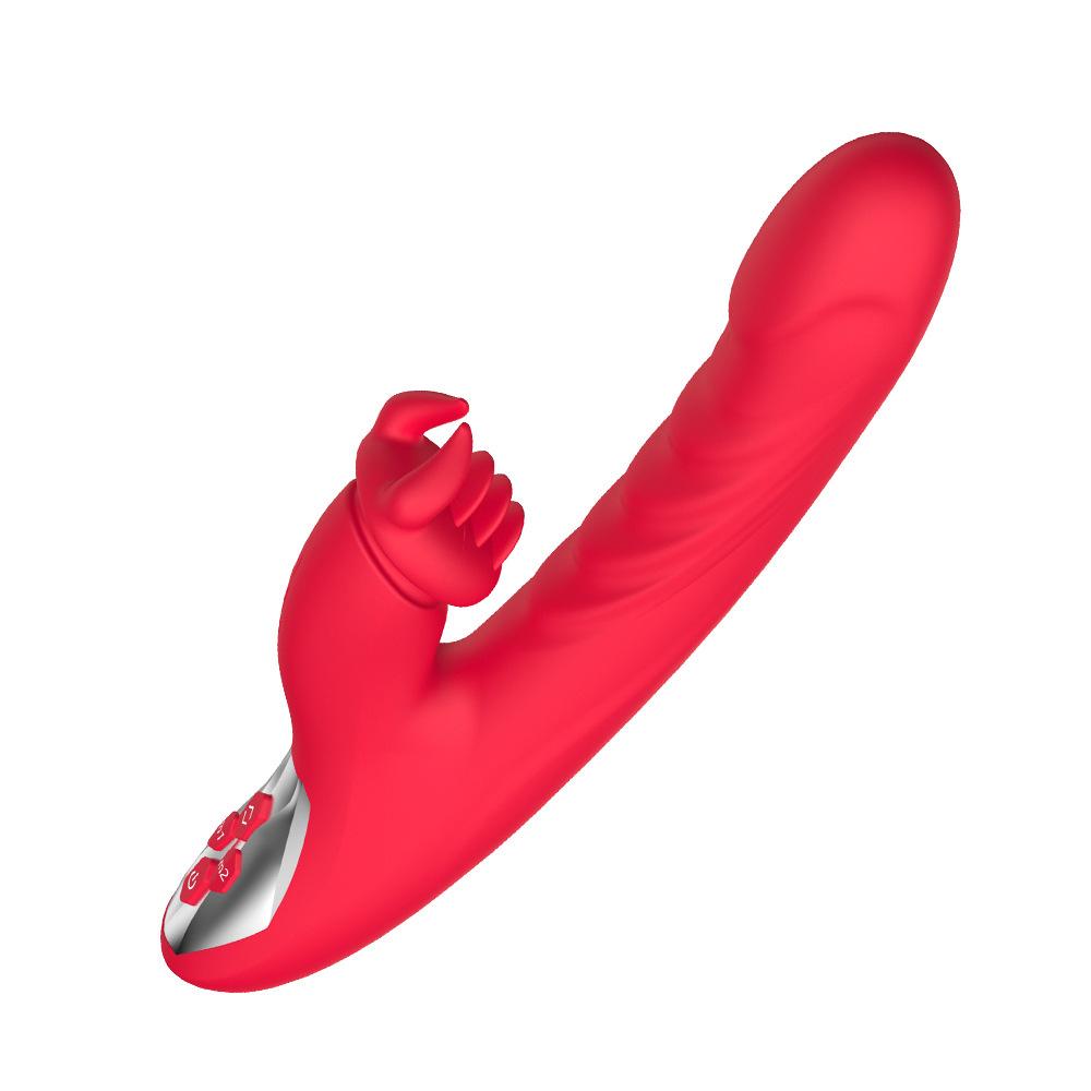 Aizhi Mei Lambo Vibrator: 10-Frequency Automatic Vibration & 3-Frequency Telescopic Female Pleaser