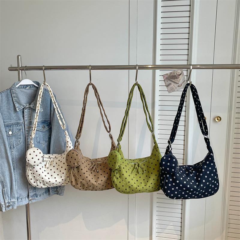 Polka Dot Shoulder Bag Women's Tote Bag
