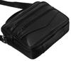 Bolsa de couro masculina R-13204-M-3877 Preta