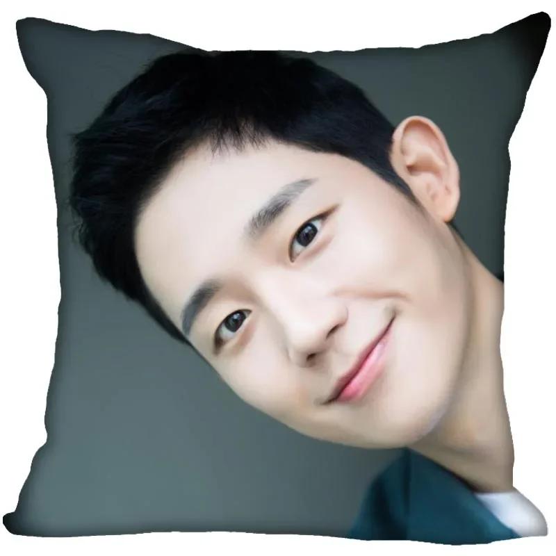 Jung Hae In Pillow Cover Bedroom Home Office Decorative Pillowcase Square Zipper Pillow Cases Satin Soft No Fade 0209