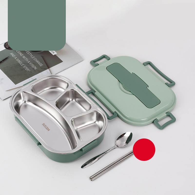 Food Storage Container Dinnerware Stainless Steel Lunch Bento Box Food Storage Student