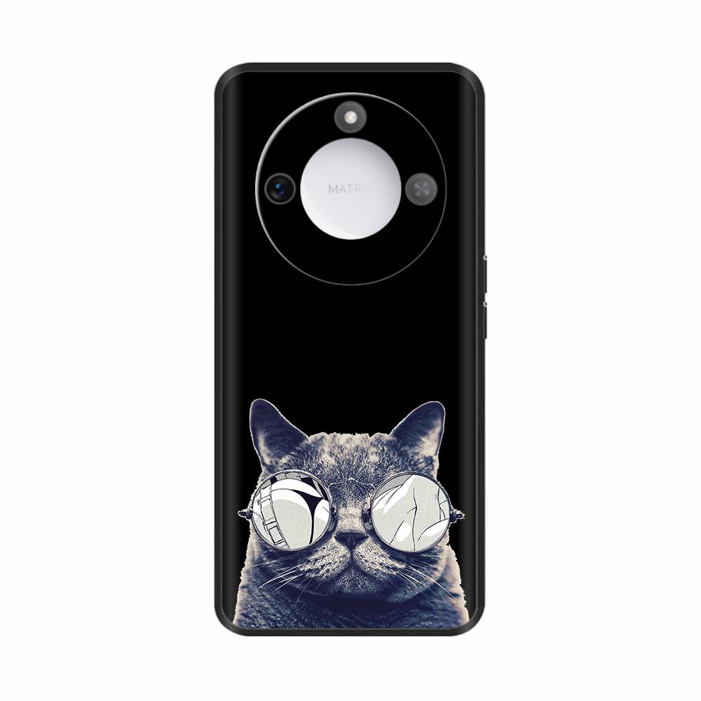 For Honor X9c Smart Case On HonorX9c X 9c Cases Cute Cartoon Astronaut Pattern Painted Silicone Shockprood Back Cover Funda Capa