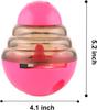 Automatic Pet IQ Chew Toy Ball Slow Tumbler Feeder Plastic Dog Dispensing Toy and Bowl Hot-selling