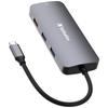 Verbatim Adapter Hub Usb-C - Hdmi/       3Xusb-A/Sd/Microsd/2Xusb-C/Eternet Aluminum/Aluminium 32152