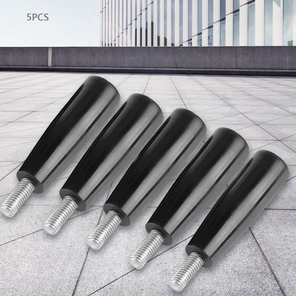 5Pcs Thread Milling Machine Replacement Accessory Tool Revolving Bakelite Handle M6 * 50