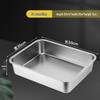 201 Stainless Steel Deep Rectangular Steaming Pan