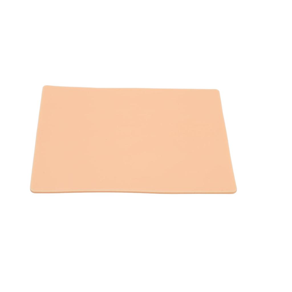 10 Sheet Tattoo Practice Skin 3mm Thickness Silicone Tattoo Skin for Microblading Eyebrows Lips Skin color