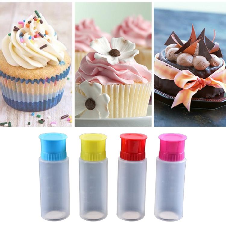 Squeeze Bottles for DIY Cupcake Cookie Cake Decorating Sugarcraft Baking