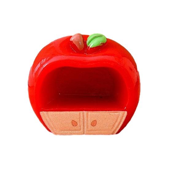 Miniature Dollhouse Furniture Accessories Mini Resin Fruit Theme Sofa Bed Table Bookshelf Statue for Fairy Garden Micro Landscape Home Decor