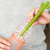 4Pcs Bottle Brush Cleaning Set Cartoon Cactus Baby Bottle Brush Kit Long Handled Water Bottle Cleaner Home Glasses Cups Straws