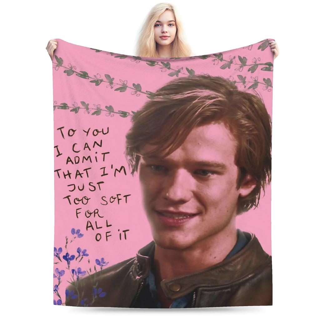 MacGyver TV Series Blankets Quality Warm Throw Blanket Winter Kids Adult Couch Chair Novelty Bedspread