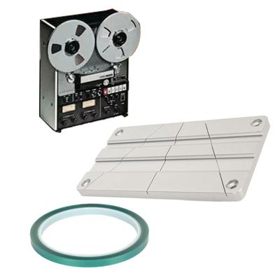 Tape Splicing Set for Revoxsonido, Open Reel Tape Media Splicing Block Kit for Full Track Connection, Stable Splicing