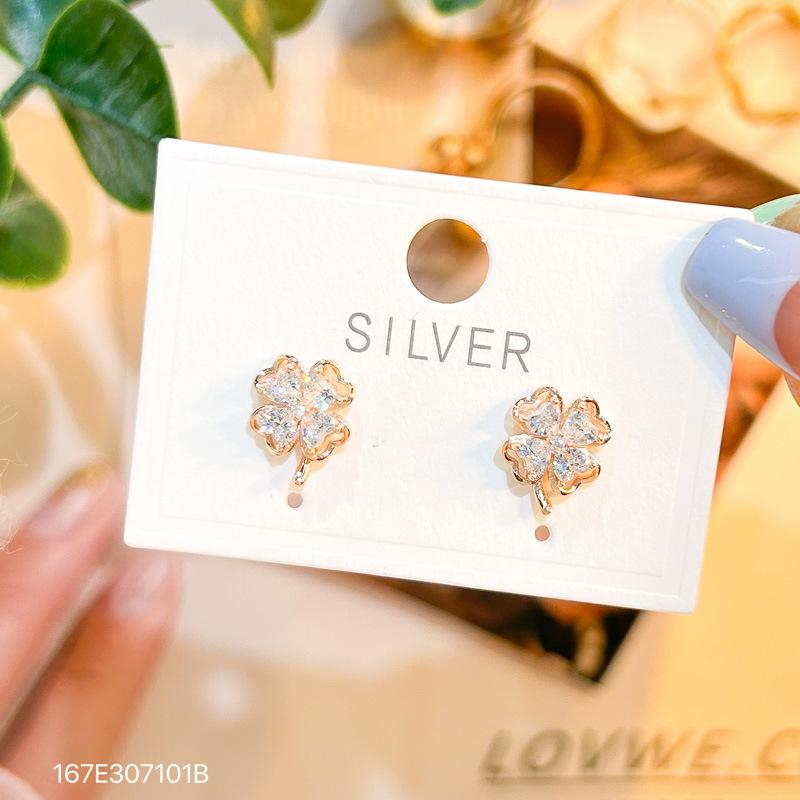 

Серьги из стерлингового серебра S925 с вермикулитом, женская модель