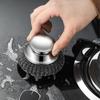 Stainless Steel Dish Scrubber With Handle Wool Dish Scrubber Heavy Duty Steel Wool Scrubber Tool Stainless Steel Scrubbing