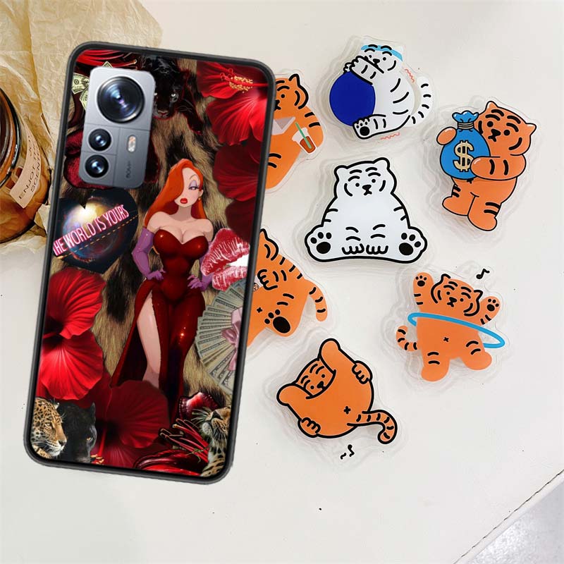 

J-Jessica R-Кролики Чехол для телефона Для Xiaomi Poco X7 X6 M8 M7 M6 M4 M3 X4 Pro F7 Ultra M5S Mi 14 14T 15 15T 12T 10T Pro 12S 12 11 L Xiaomi Mi 11 Lite