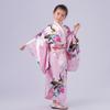 Dívčí tradiční japonský potisk kimono pyžamový set