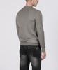 PANICALE Gray Cut-Out Crew Knit