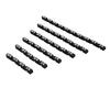 6PCS Articulated Movement Ruler Flexible Jointed Tabletop Board Game Chain Ruler for Measuring Curves and Corners