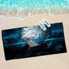 S-Satoru G-Gojo Anime Microfiber Beach Towel Absorbent Quick dry Soft Yoga Swimming Resort Mountain Climbing Towel