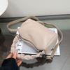 Small-scale Design Simple Crossbody Round Tube Bag Pillow Bag High-end Single Shoulder Bag
