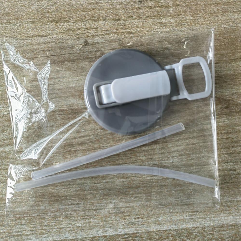 

Крышки для банок с газировкой, защищающие от проливания, крышка для стакана с газировкой, сменная крышка для бутылки, трубка для питья, инструмент для стакана с водой белый/серый