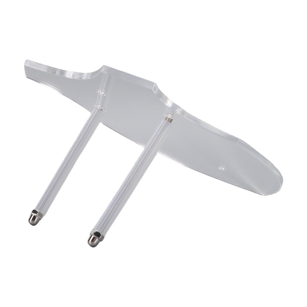 2 Pcs Acrylic Wall Mounted Sword Stand Prevent Scratches Sword Display Stand for Home