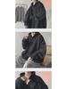 Men's Retro Hooded Turtleneck Sweater - Autumn/Winter Loose Knit Cardigan Jacket