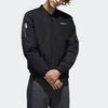 adidas Neo M Pad Bunda Oboustranná Prešívaná Baseballová Bavlnená Bunda Zimná Pánska Bunda Čierna DZ7575