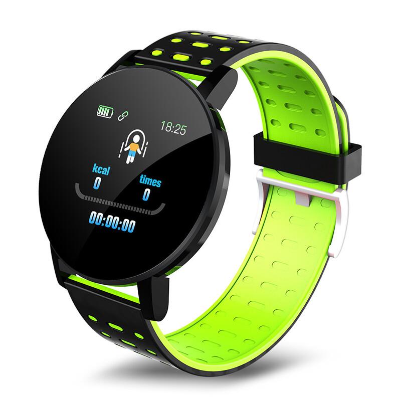 Children's Sports Smart Watch LED Digital Display IP67 Waterproof Kids Fitness Tracker with Heart Rate Blood Pressure Sleep Monitor for Boys Girls