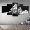 Peinture sur toile Singer Sans cadre 5 pièces Freddie Mercury Musique Affiche Modulaire Impression HD Art Mural Image Décoration Salon Maison