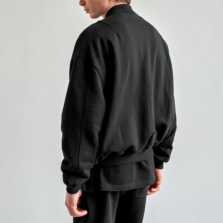 Represent Jackets Men's Black Baseball Collar Moderate Other M04081-01