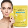 Kojic Acid Turmeric Face Cleansing Pads for Dark Spots, Brightening & Uneven Skin Tone | Enriched with Vitamin C & Vitamin B5 | 60 Gentle Facial Ex