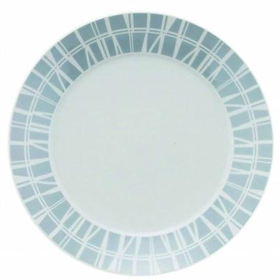 Finlayson Teller, 24 cm, Corona-Grau, skandinavisch-stilvoll, mikrowellengeeignet, hergestellt in Japan, FIN10-2-337