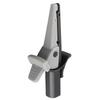 Insulated Test Clamp Safe 20mm Opening Current Test Clip with 4mm Banana Socket for Car Trucks Electrical ProjectsBlack