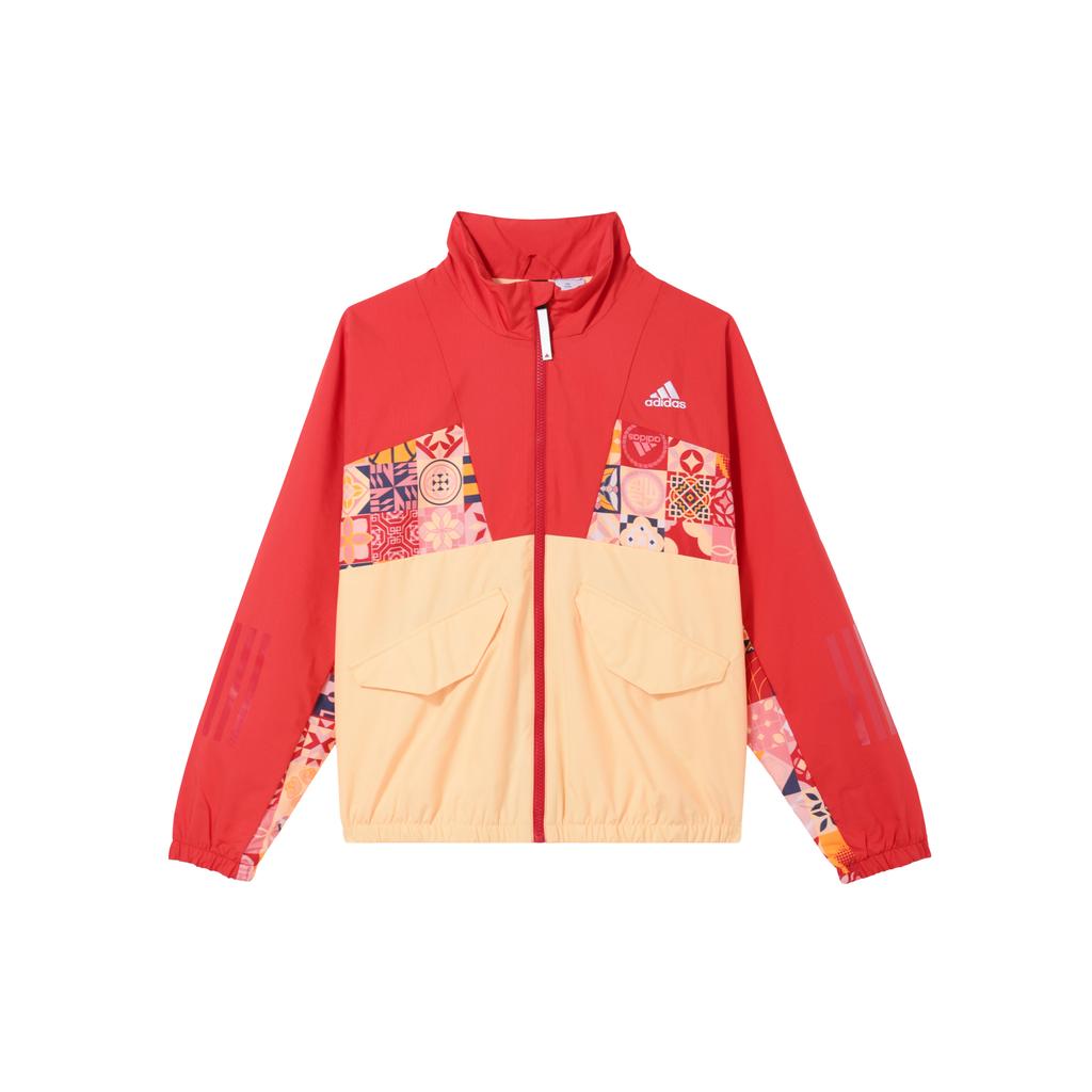 New Adidas CNY Jacket Women's Light Scarlet HI3265